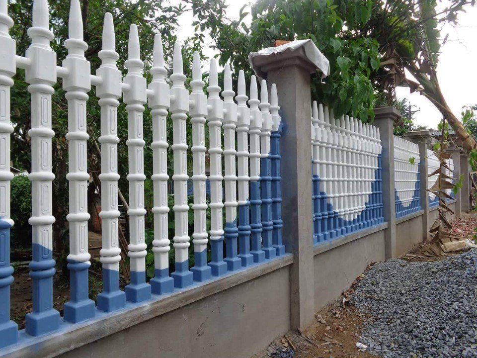 Top 50 mẫu bê tông hàng rào đẹp độc đáo nhất